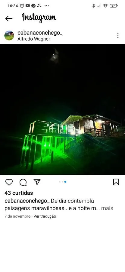 Cabana Amor Perfeito Alfredo Wagner